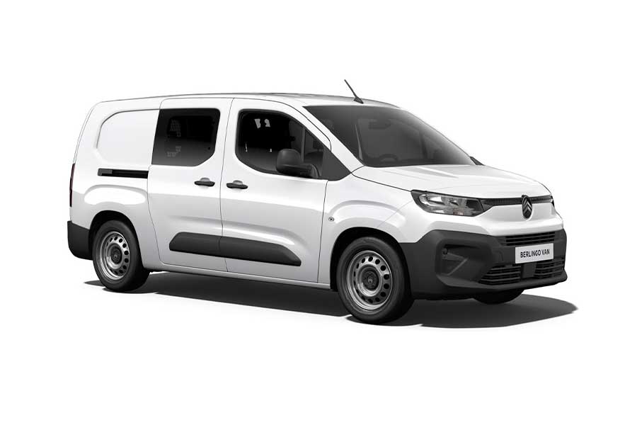 Citroën Ë-BERLINGO VAN eléctrico 50 kWh Talla XL Doble Cabina PLUS 