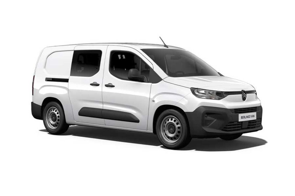 Citroën Ë-BERLINGO VAN Motor eléctrico 100 KW Batería 50 KWh Doble Cabina talla XL 